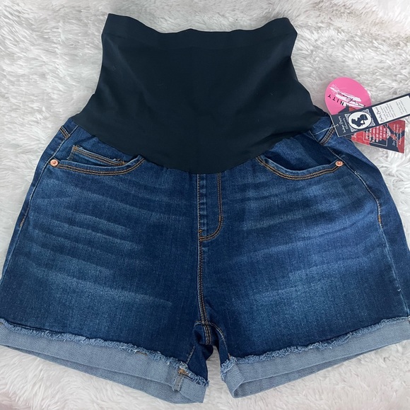 Pants - Maternity Denim Shorts